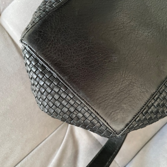 Cole Haan Bethany Weave Single Strap Hobo Navy - Picture 8 of 12